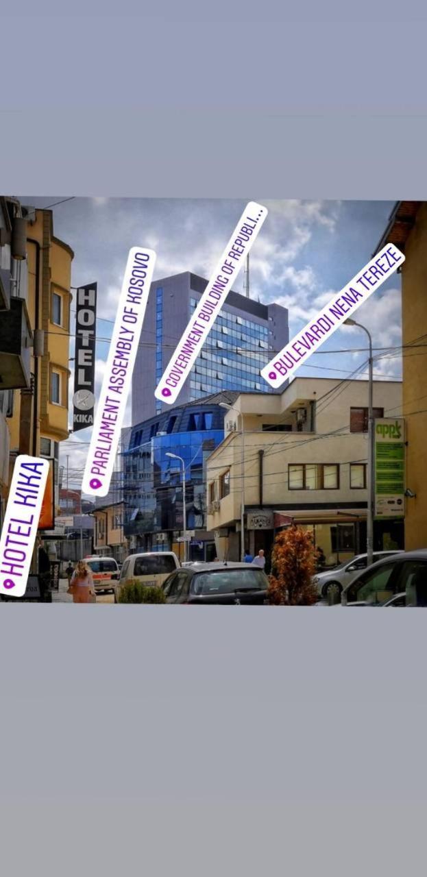 פרישטינה Hotel Kika מראה חיצוני תמונה